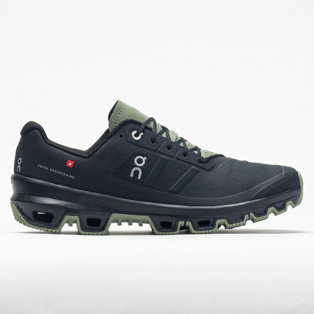 On Running On Cloudventure Men's Black/Reseda 1 On Running On Cloudventure Men's Black/Reseda